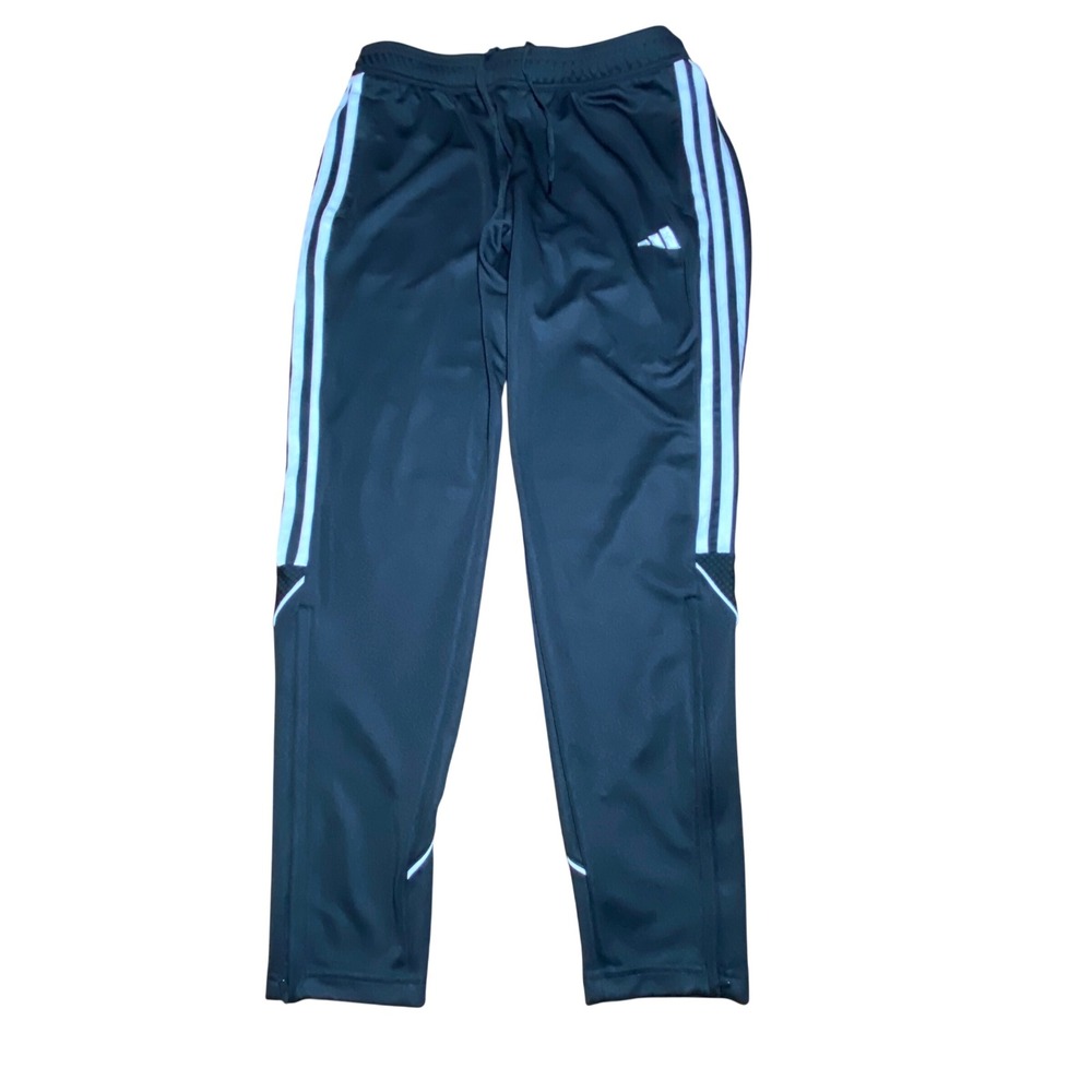 Adidas Tiro Black White Striped Track Pants Joggers HS3540 Womens Large L
